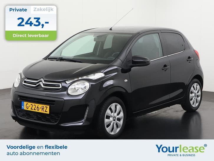 Citroen C1 | Op voorraad | v.a. 243,- all-in, Auto's, Citroën, Lease, Handgeschakeld, Hatchback, Private lease, Benzine, Voorwielaandrijving