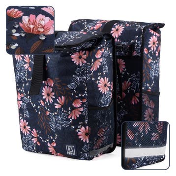Brisby Dubbele Fietstas Rolltop 39-48 Liter Waterdicht - JF, Verzenden, Nieuw