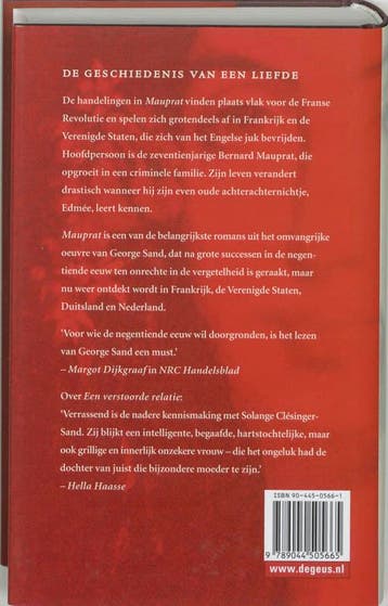 Mauprat 9789044505665 George Sand, Boeken, Verzenden, Gelezen, George Sand