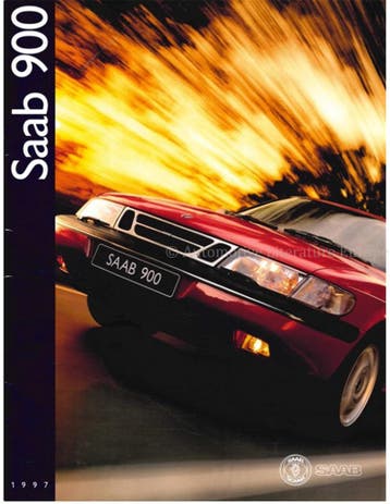 1997 SAAB 900 BROCHURE NEDERLANDS, Boeken, Nieuw, Author