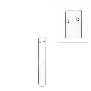 Reageerbuisjes glas 2 gaatjes 10 cm Ø1.5 cm set 12 stuks, Ophalen of Verzenden, Nieuw