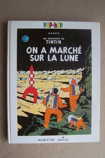 Tintin - Tintin - On a Marché sur la Lune - Album Pop-Hop -, Nieuw