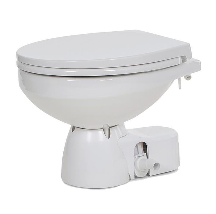 Jabsco Elektrisch Toilet Quiet Flush E2 Compact 24V Solenoid, Watersport en Boten, Bootonderdelen, Nieuw, Zeilboot of Motorboot