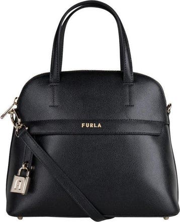 Furla Piper S Dome Dames Handtas - Zwart, Sieraden, Tassen en Uiterlijk, Tassen | Schoudertassen, Verzenden, Nieuw