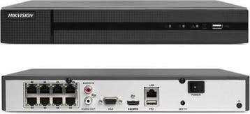 Hikvision HWN-4108MH-8P, 8 Kanaals 8Mp/4K NVR, 8x, Ophalen of Verzenden, Nieuw