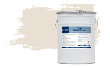Wixx Tuinbeits UV+ RAL 9001 | Crèmewit 1L, Verzenden, Wit, Nieuw, Beits