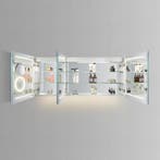 HIPP Design spiegelkast - LED Baan Rondom - Indirecte LED, Huis en Inrichting, Ophalen of Verzenden, Nieuw