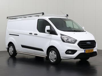 Ford Transit Custom 2.0TDCI Lang Imperiaal | Trekhaak, Gebruikt, Euro 6, Wit, Dealer onderhouden