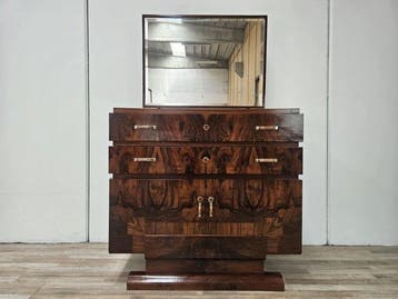 Credenza - Credenza Art Déco uit de jaren ’40 in