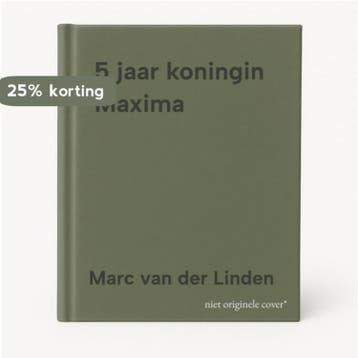 5 jaar koningin Maxima - Marc van der Linden 8710678927272, Verzenden, Zo goed als nieuw, Marc van der Linden