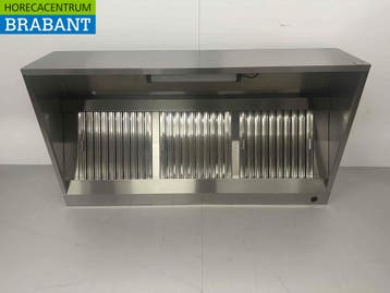 RVS Afzuigkap Dampkap met lamellen filters Premium-line 180, Ophalen of Verzenden, Nieuw in verpakking