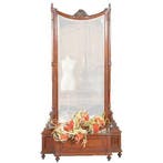 Zeldzaam mooie spiegel gerestaureerd bezorgd en met garantie, Antiek en Kunst, Ophalen of Verzenden