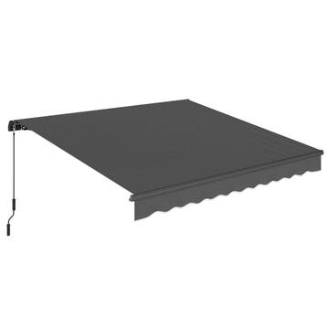Gelenkarm Zonnescherm Zonnescherm 350 X 300cm Inclusief Zwen, Verzenden