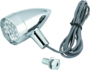 Bikers Choice Chrome Mini Turn Signal Amber Universal Custom, Ophalen of Verzenden, Nieuw