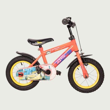 Cars kinderfiets 12 inch, Ophalen of Verzenden, Gebruikt, Cars