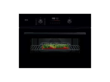 Veiling - AEG NKK6N501B 6000 CombiQuick - Heteluchtoven met, Nieuw