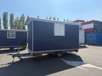 Schaftwagen 4 x 2 meter  | geremd | vaste banken | wasbak, Gebruikt