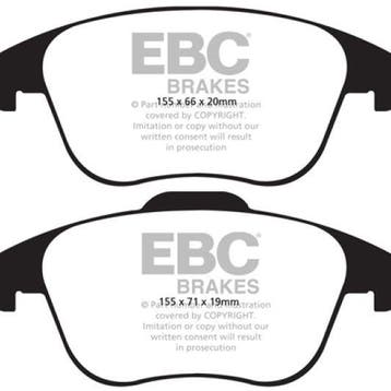 EBC 15 and up Audi Q3 2.0 Turbo Yellowstuff Front Brake Pads, Ophalen of Verzenden, Nieuw