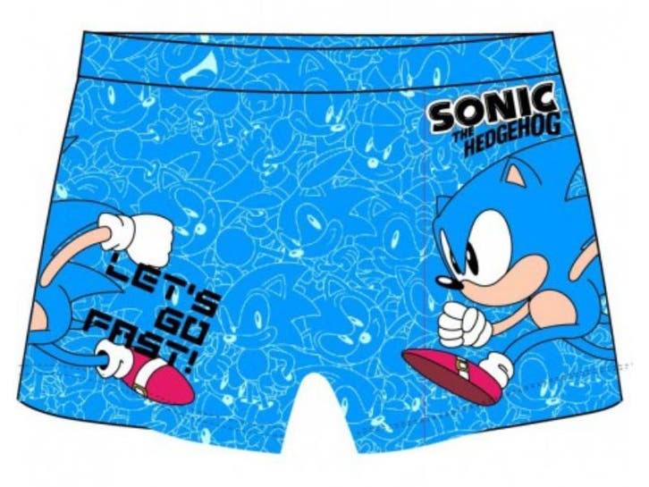Sonic - Zwembroek - Blauw, Kinderen en Baby's, Kinderkleding | Schoenen en Sokken, Verzenden
