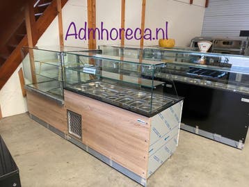Horeca Gekoelde Uitgifte Buffet | Saladette | Bain-Marie, Ophalen of Verzenden, Nieuw in verpakking, Hotelinrichting