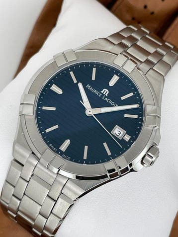 Maurice Lacroix - Aikon Steel - AI1008-SS002-131 - Heren -, Sieraden, Tassen en Uiterlijk, Nieuw