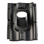 Kunststof dakpan Verbeterde Holle pan 4-pans zwart, Verzenden, Nieuw