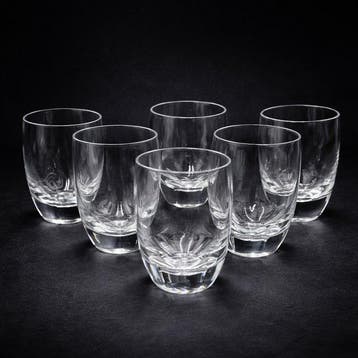 Lalique France - Drankservies voor 6 (6) - Highlands -
