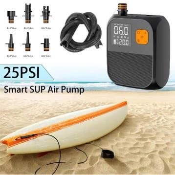 Elektrische SUP pomp 25 PSI oplaadbaar met display LED, Verzenden, Nieuw