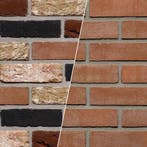 Dikformaat Massief Vuilwerk metselstenen, Verzenden, Nieuw, Bakstenen