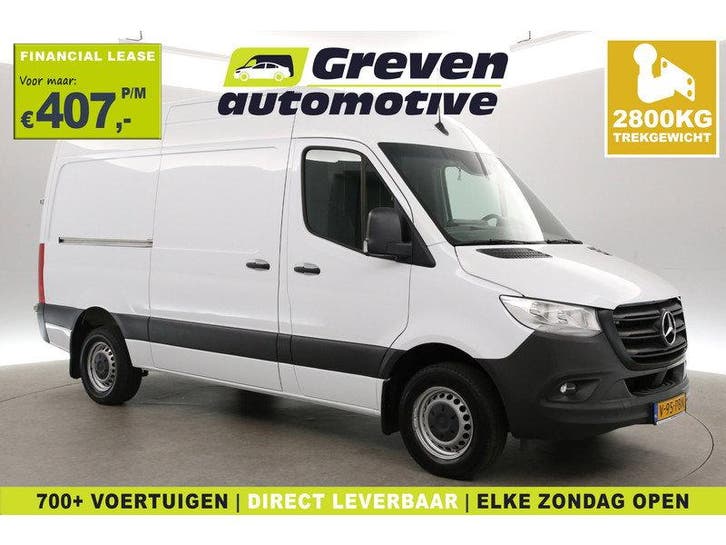 Mercedes-Benz Sprinter 317 CDI L2H2 170PK | 2800kg, Auto's, Bestelauto's, Handgeschakeld, Diesel, Wit, Euro 6, Mercedes-Benz
