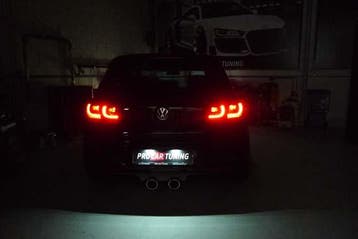 VW Golf 6 VI GTI R20 Look LED achterlichten Red Crystal, Verzenden, Nieuw