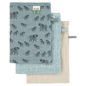 Trixie baby washandjes blauw - Tetr van €10,99 voor €7,69, Ophalen of Verzenden, Nieuw