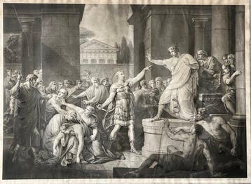 Valentine Green (1739–1813) - The Death of Virginia