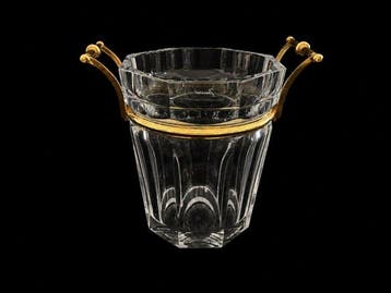 Baccarat - Champagne koeler - Harcourt - Kristal, Metaal,