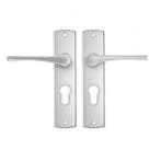 Deurbeslag | Deurklink met cilinderschild | AXA | Curve, Verzenden, Nieuw