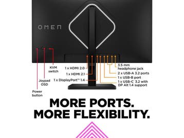HP OMEN 27K - Gaming Monitor - 4K IPS 144Hz - 27 Inch, Computers en Software, Monitoren, Verzenden, Zo goed als nieuw, HP