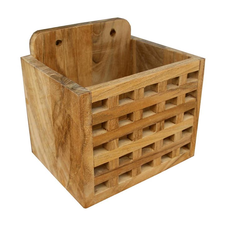 Teak Blokrooster bak 15x12x14cm, Watersport en Boten, Accessoires en Onderhoud, Nieuw, Ophalen of Verzenden