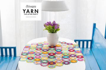 Haakpatroon Tafelkleed Garden Room Tablecloth met bloemenm, Ophalen of Verzenden, Nieuw