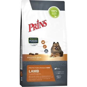 Prins Protection Croque Mini Lam Hypoallergenic hondenvoe..., Verzenden, Hond