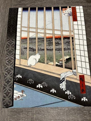 “Cat Mount Fuji” - Limited Edition 4/50 - Koyomi - Nederland