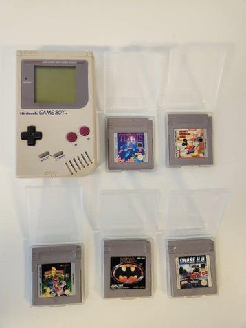 Nintendo - Gameboy Classic - Game Boy Classic & 5 Original, Nieuw