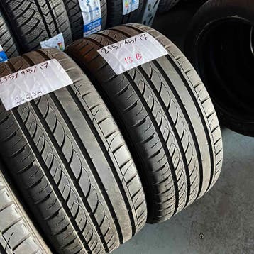 2 x Rockstone 245-45-17 Zomerbanden 6,5mm, 17 inch, Ophalen of Verzenden, Band(en), Personenwagen