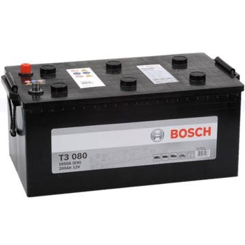 Bosch Startaccu 12 volt 200 ah T3 080 Black truckline, Ophalen of Verzenden, Nieuw