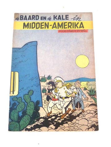 Baard en Kale 2 - In Midden Amerika - 1 Album - Eerste druk, Nieuw