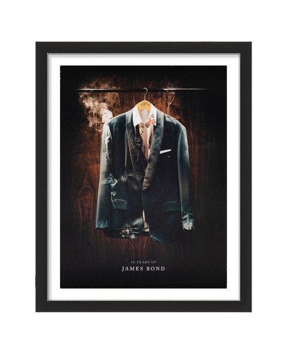 James Bond - 50 years of James Bond - Celebrative Poster, Verzamelen, Film en Tv