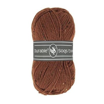 Durable Soqs tweed 417 Bombay Brown - Haakgaren / Breigaren, Hobby en Vrije tijd, Ophalen of Verzenden, Nieuw, Breien of Haken