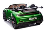 Kinderauto PORSCHE GT3 groen, 2 zitter, Mp4, leder, FM, BT, Ophalen of Verzenden, Nieuw