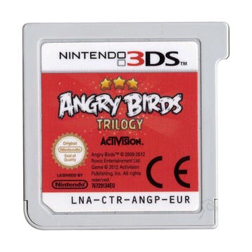 3DS Angry Birds Trilogy, Verzenden, Zo goed als nieuw