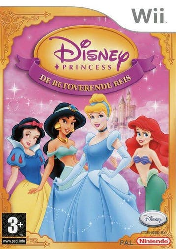 Wii Disney Princess: De Betoverende Reis, Verzenden, Zo goed als nieuw