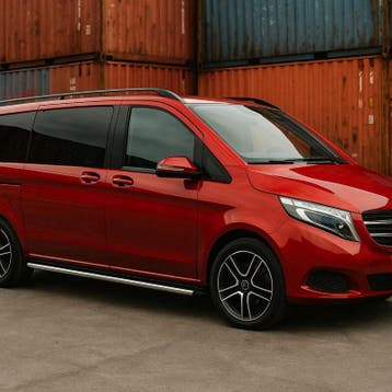 Sidebars RVS mat voor Vito en V-klasse L1/L2 wb 320, Ophalen of Verzenden, Nieuw